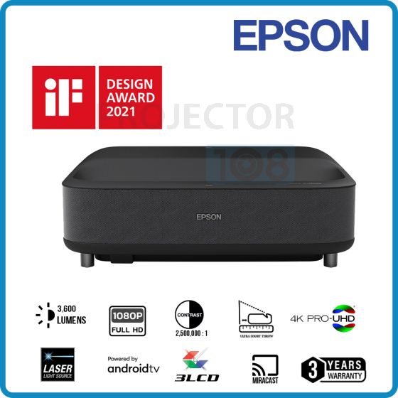 Epson EpiqVision Ultra EH-LS300B Laser Projection TV