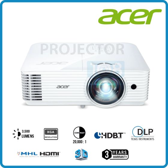 Acer S1286HN Short Throw DLP Projector