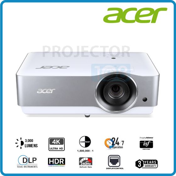 ACER VL7860 4K Laser Home DLP Projector
