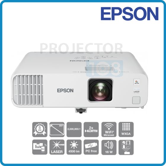 Epson EB-L210W 3LCD Laser Projector ( 4,500, WXGA, Wi-Fi )
