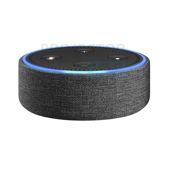 Amazon Echo Dot Case (fits Echo Dot 2nd Generation only) - Charcoal Leather