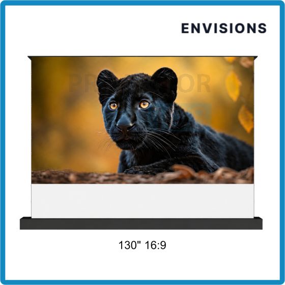 ENVISIONS CineWhite 4K Floor Rising Screen 130" 16:9