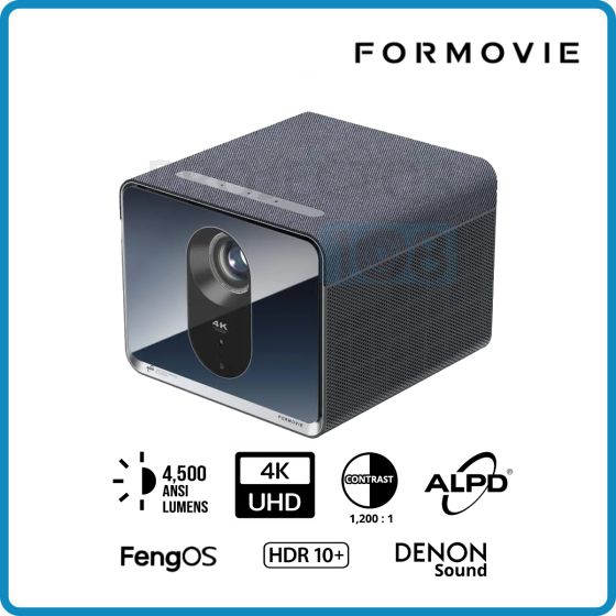 Formovie X5 DLP Home Laser Projector ( 4500 ANSI Lumens, 4K UHD)