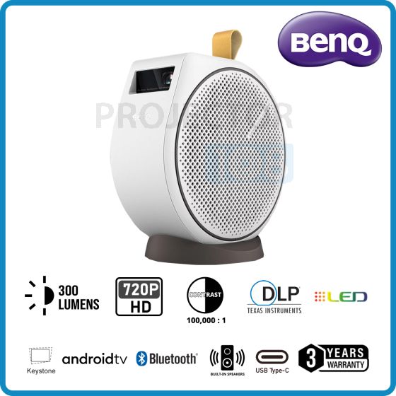 BenQ GV30 Smart Mini projector (300 Lumens, 720P, Android TV)  