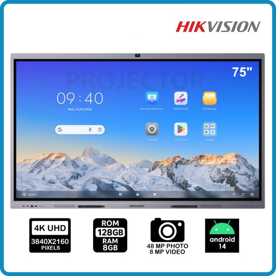 HIKVISION DS-D5C75RB/B Interactive Multimedia Display 75"
