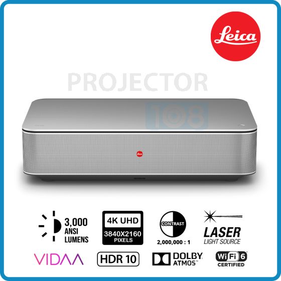 Leica Cine 1 100" 4K Home Smart Ultra Short Throw Laser Projector