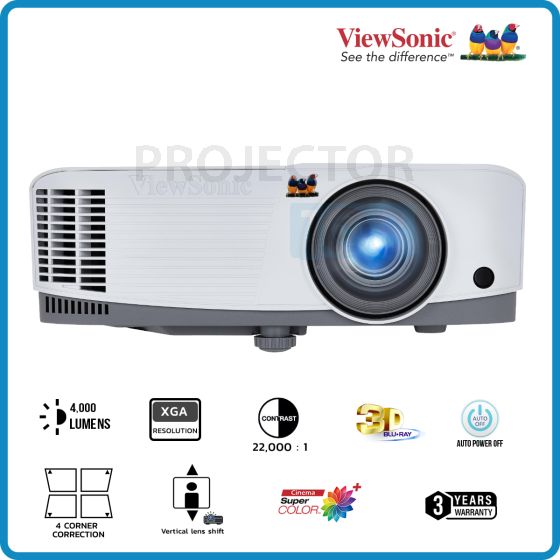 Viewsonic PA503XE DLP Projector (4,000, XGA)