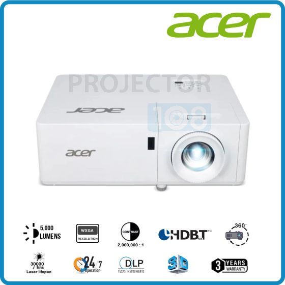 Acer PL1325W DLP Laser Projector ( 5,000 , WXGA )