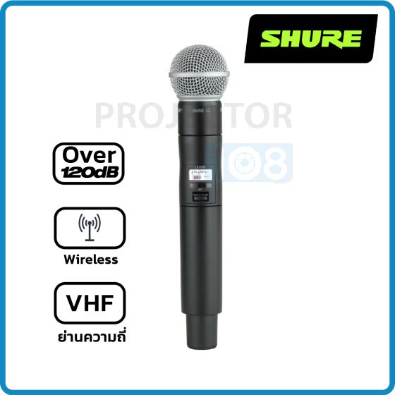 SHURE : ULXD2/SM58-M19 Handheld Wireless Microphone Transmitter works with ULX-D Wireless Systems - M19 Band (694-703 MHz)