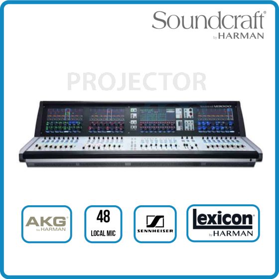 Soundcraft Vi3000: 48 | เครื่องผสมสัญญาณเสียง ดิจิตอล 48 แชลแนล