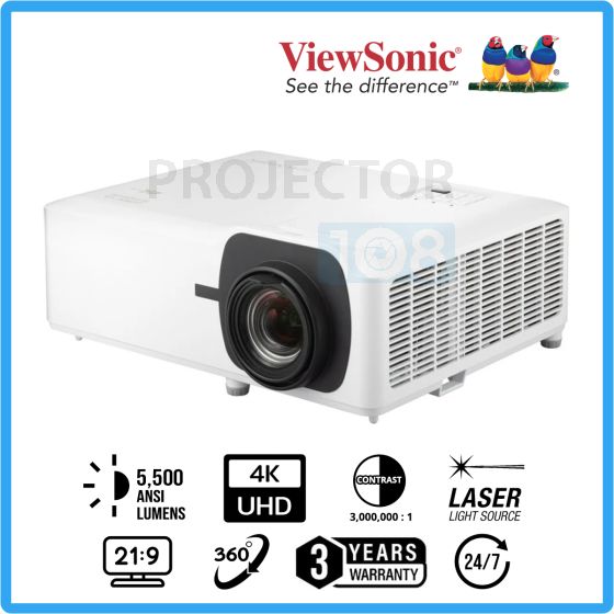 Viewsonic LS901-4K DLP Laser Projector (5,500 ANSI Lumens, 4K UHD)