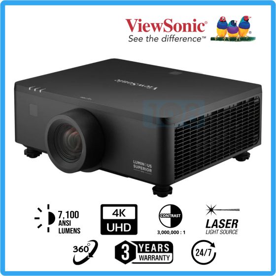 ViewSonic LS950-4K DLP Laser Installation Projector (7,100 ANSI Lumens, 4K UHD)
