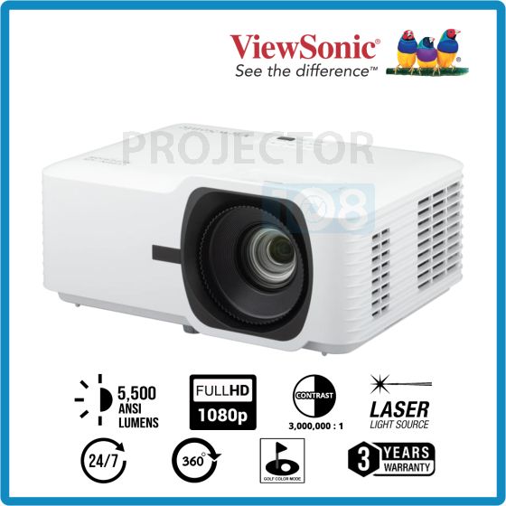 ViewSonic LSD500HD DLP Laser Projector (5,500 ANSI Lumens, Full HD)