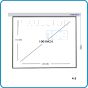 VERTEX Motorized Screen 100" อัตราส่วน 4:3