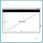 VERTEX Motorized Screen 250" อัตราส่วน 16:9
