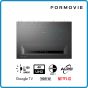 Formovie Cinema Edge DLP Ultra-short Throw Home Laser Projector ( 2,100 ISO Lumens, 4K UHD, Google TV)
