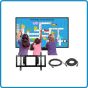 Panasonic TH-86BQP1 Interactive touch screen LED backlight professional display, BQP1 SERIES