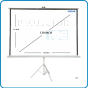 GYGAR Tripod Screen 120" อัตราส่วน 4:3