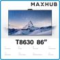 MAXHUB V6 Transcend T8630 – Interactive Screen T8630, 86″ 4K Touch Screen, Dual Camera, 8 Microphones Array