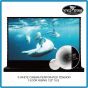 VIVIDSTORM S White Cinema Perforated Motorized Tension Floor Rising Projector Screen 120 Inch 16:9