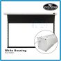 VIVIDSTORM White Cinema Slimline Motorized Tension Projector Screen 150 Inch 16:9 White