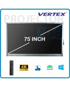 Interactive Flat Panel (จออัจฉริยะ) ขนาด 75 นิ้ว ยี่ห้อ Vertex รุ่น IL-3755 PRO