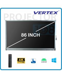 Interactive Flat Panel (จออัจฉริยะ) ขนาด 86 นิ้ว ยี่ห้อ Vertex รุ่น IL-3865 PRO