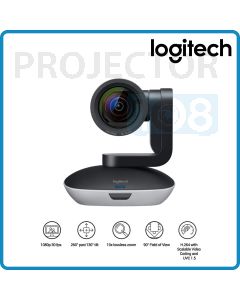 Logitech PTZ PRO 2 Conference Cam กล้องวิดีโอขนาด HD 1080p พร้อมระบบแพน/ก้ม-เงย และระบบซูม