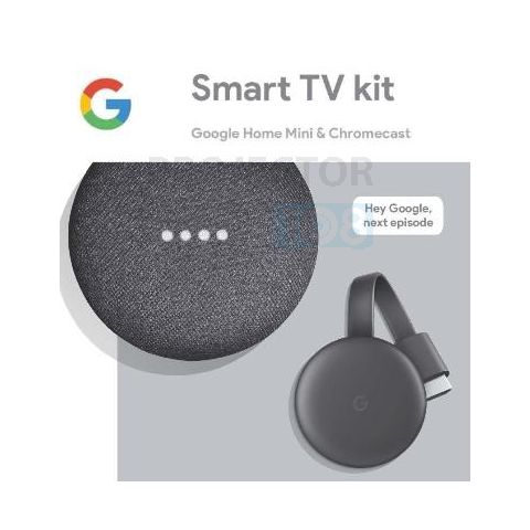 Google Smart TV Kit: Google Home Mini and Chromecast