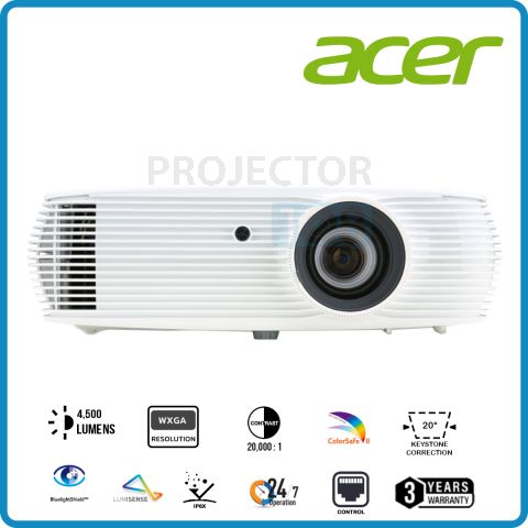 ACER P5330W DLP Projector ( 4,500 , WXGA )