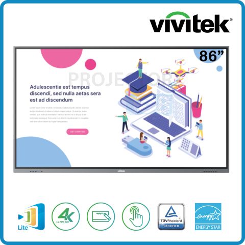 Vivitek Novo Touch LED Interactive Display BK860i (86 Inch)