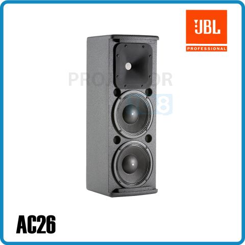JBL AC26 Compact 2-way Loudspeaker with 2 x 6.5” LF