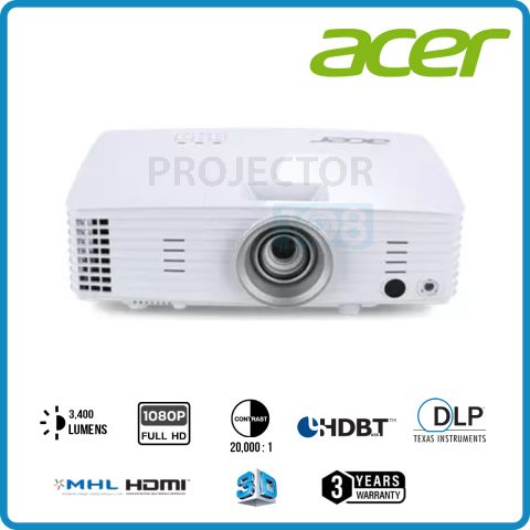 Acer H6518BD  Larger, brighter cinema DLP Projector