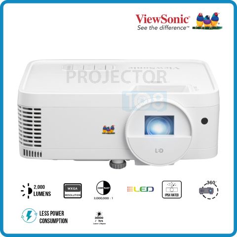 Viewsonic LS500WH DLP LED Projector (2,000 , WXGA)
