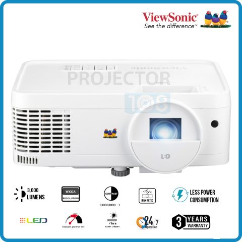 Viewsonic LS510WH DLP LED Projector (3,000,WXGA)