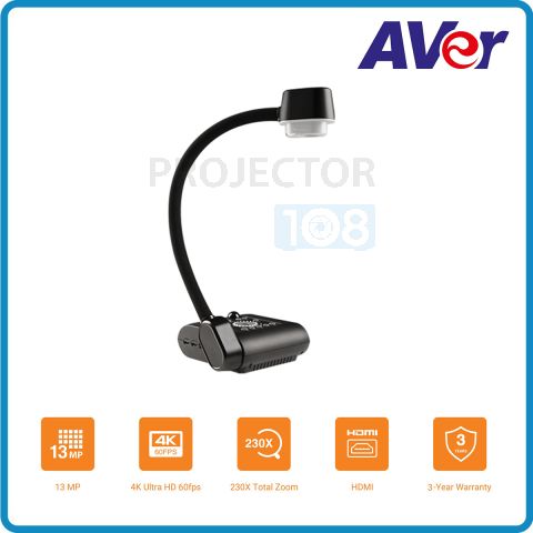 AVerVision F50+ Flexible Arm Interactive Visualizer