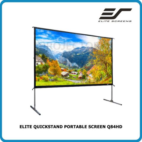 Elite Quickstand Portable Screen Q84HD