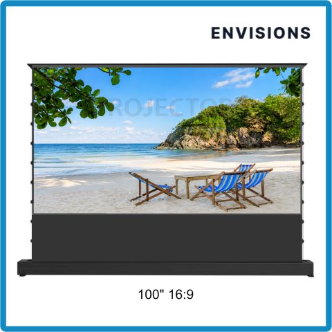 ENVISIONS CineBright UST Floor Rising Screen 100" 16:9