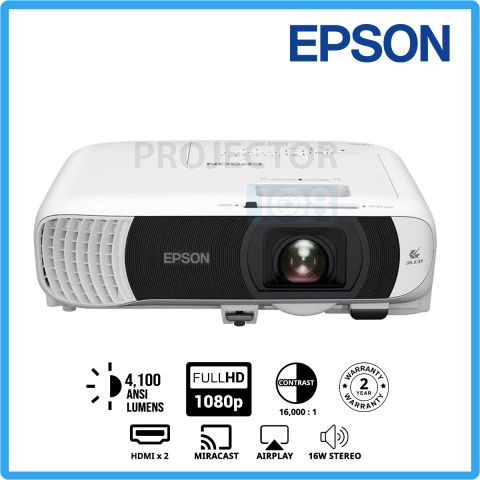 Epson EB-FH54 3LCD Projector (4,100 ANSI Lumens, Full HD)