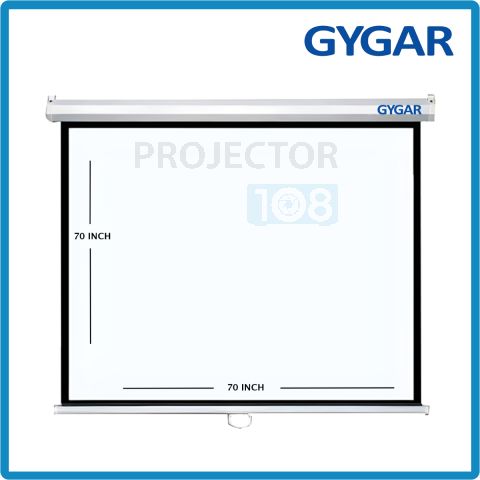 GYGAR Wall Screen  70" อัตราส่วน 1:1