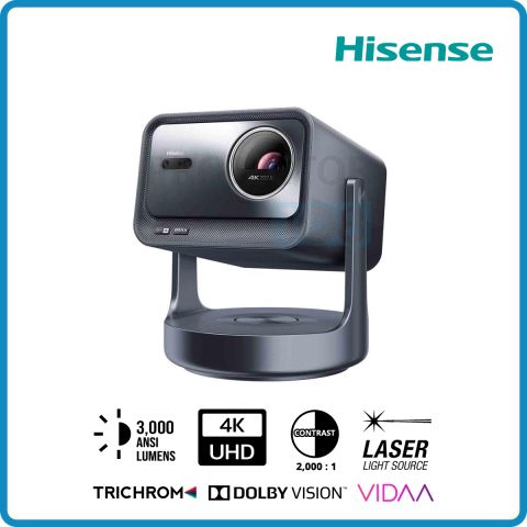 Hisense C2 Ultra 4K UHD Triple Laser Smart Projector Left