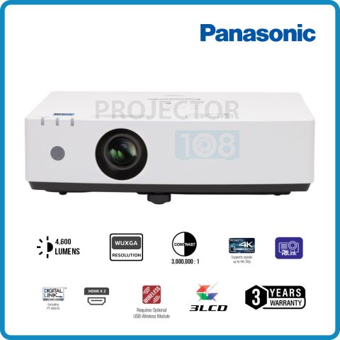 Panasonic PT-LMZ460 3LCD  Laser Projector (4,600 , WUXGA )