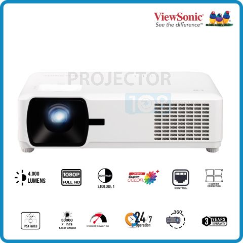 Viewsonic LS610HDH DLP LED Projector (4,000,Full HD 1080P)