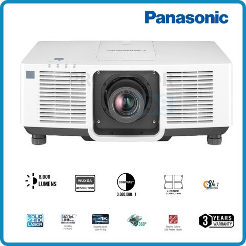 Panasonic PT-MZ880 3LCD SOLID SHINE Laser Projector