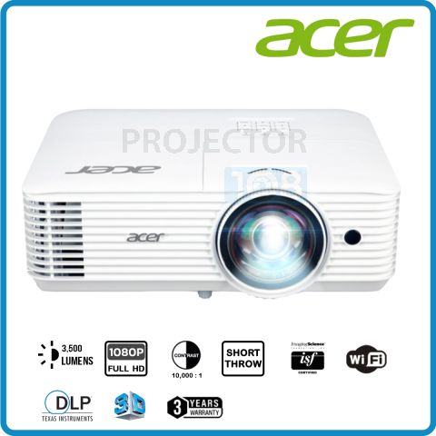ACER H6518STi DLP Short Throw Home Projector ( 3,500 ,Full HD , Wireless )