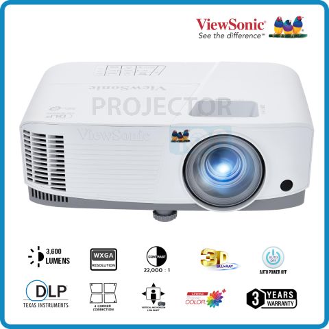 Viewsonic PA503W DLP Projector (3,800, WXGA)