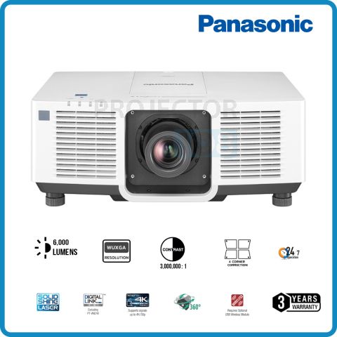 Panasonic PT-MZ680 3LCD SOLID SHINE Laser Projector