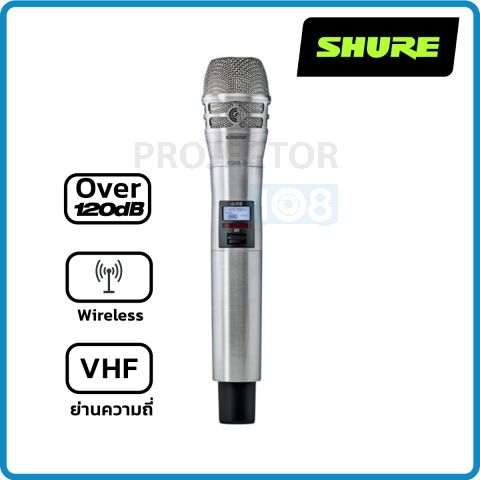 Shure ULXD2/K8N-M19 Wireless Handheld Microphone Transmitter with Interchangeable KSM8/N Cartridge, G50 Band