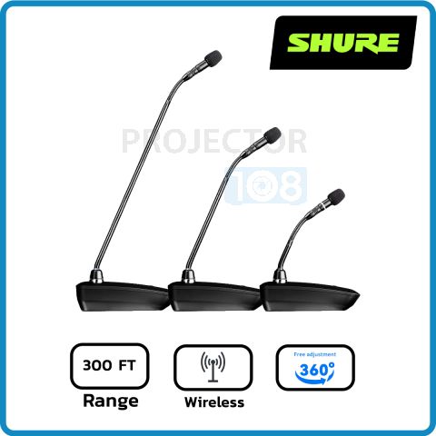 SHURE : ULXD8-M19 ULX-D and QLX-D Series Digital Wireless Base Transmitter for Gooseneck Microphones - M19 Band (694-703 MHz).