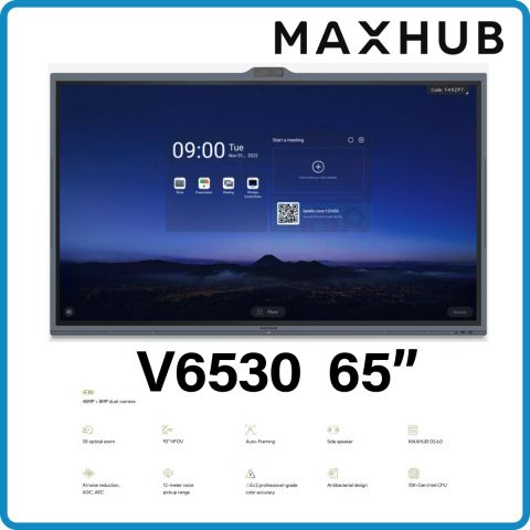 MAXHUB MXH-V6530 4K 65" V6 ViewPro Series
